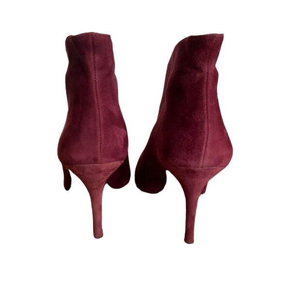 Vince Camuto Dustelie Ankle Boots, Booties, Black Leather  Vince Camuto Caden Booties, Dark Garnet Size 7.5